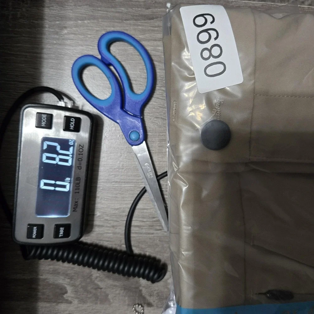 32 Degrees COOL Shorts Mens 40 Beige Stretch Performance‎ Athletic Zip Pockets